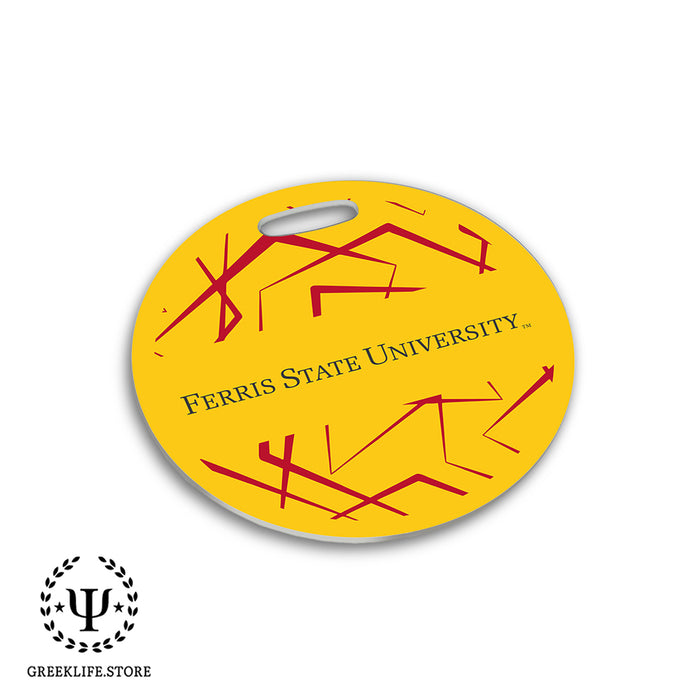 Ferris State University Luggage Bag Tag (round)