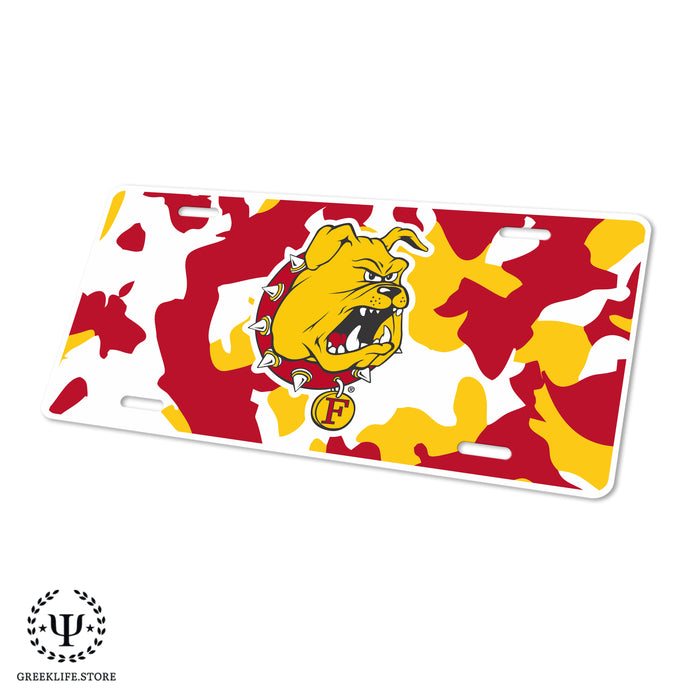 Ferris State University Decorative License Plate