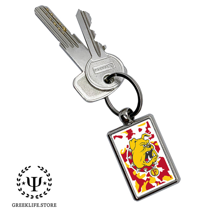 Ferris State University Keychain Rectangular