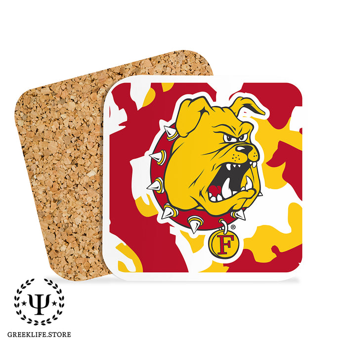 Ferris State University Beverage Coasters Square (Set of 4)