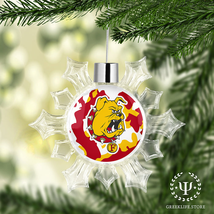Ferris State University Christmas Ornament - Snowflake