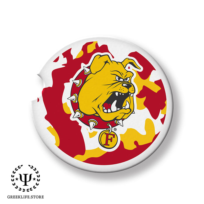 Ferris State University Car Cup Holder Coaster (Set of 2)
