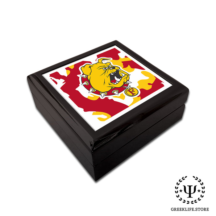 Ferris State University Keepsake Box Wooden