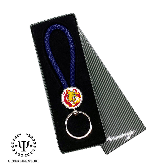 Ferris State University Keychain round