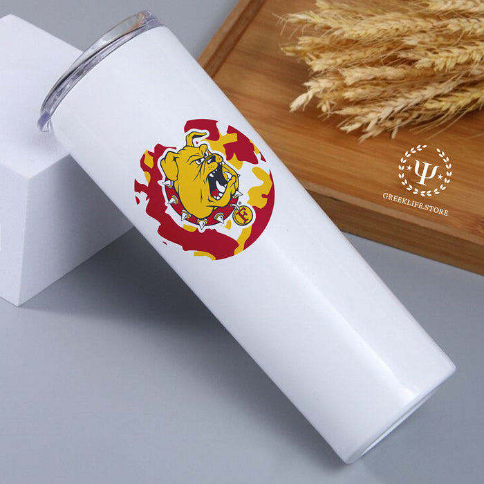 Ferris State University Stainless Steel Skinny Tumbler 20 OZ