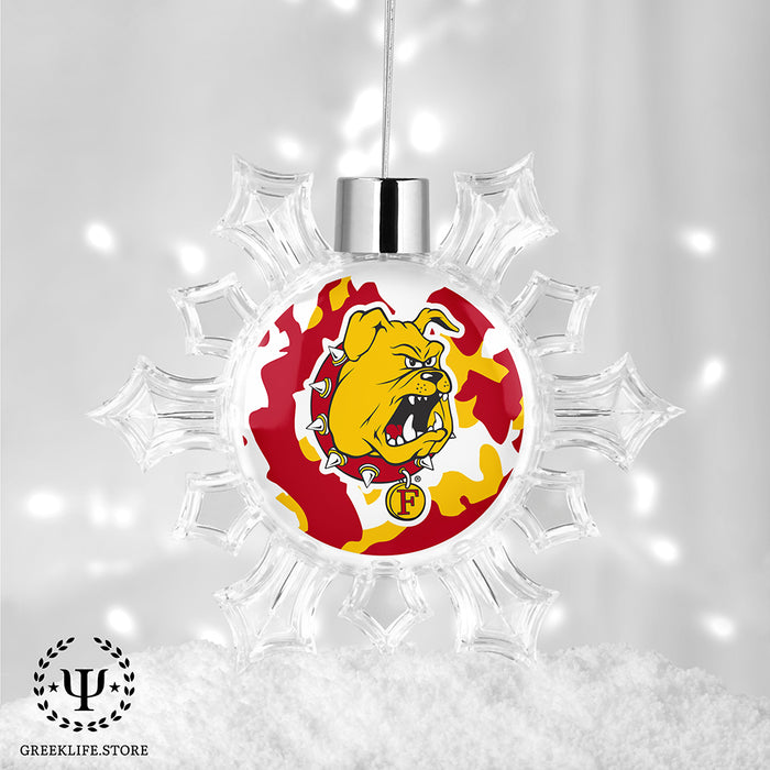 Ferris State University Christmas Ornament - Snowflake