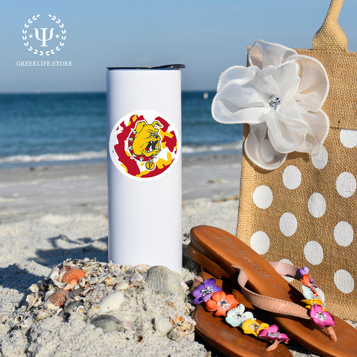 Ferris State University Stainless Steel Skinny Tumbler 20 OZ