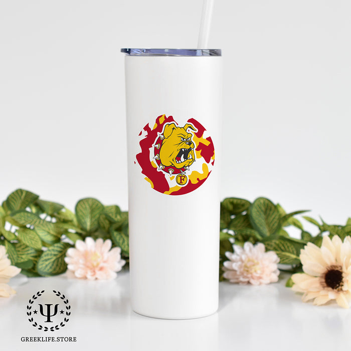 Ferris State University Stainless Steel Skinny Tumbler 20 OZ