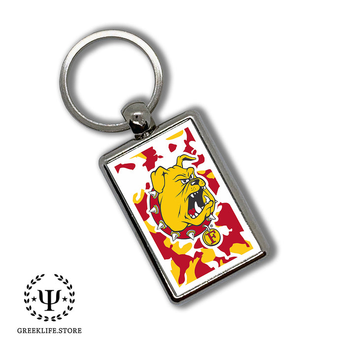 Ferris State University Keychain Rectangular