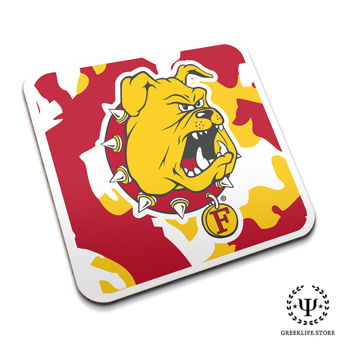 Ferris State University Beverage Coasters Square (Set of 4)
