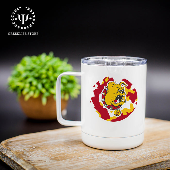 Ferris State University Stainless Steel Travel Mug 13 OZ