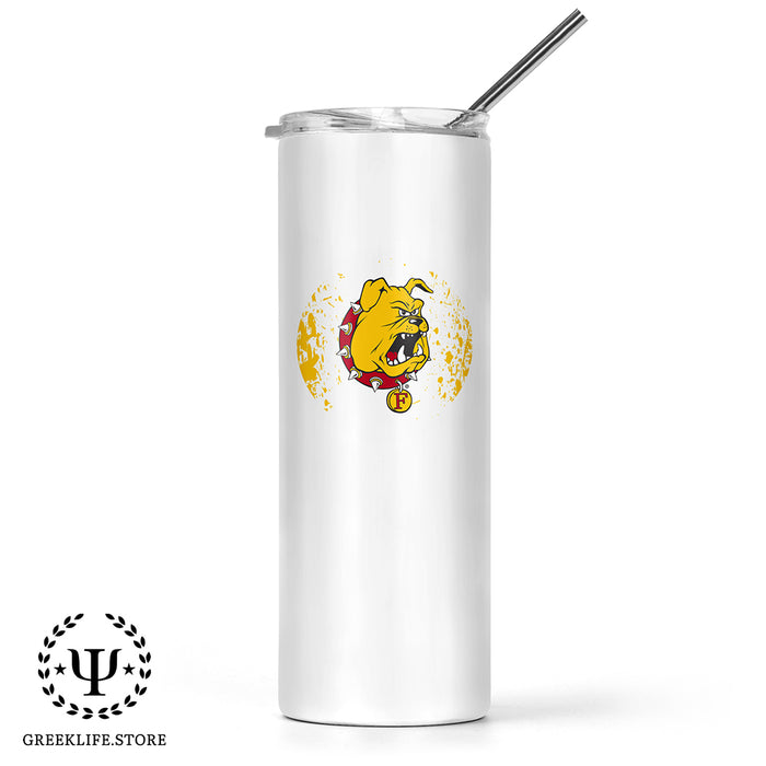 Ferris State University Stainless Steel Skinny Tumbler 20 OZ
