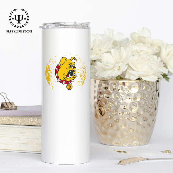 Ferris State University Stainless Steel Skinny Tumbler 20 OZ