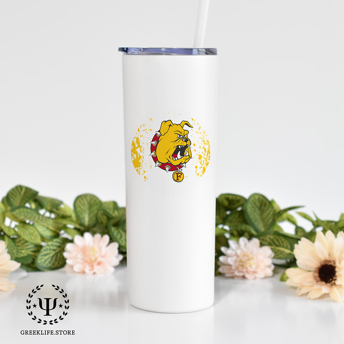 Ferris State University Stainless Steel Skinny Tumbler 20 OZ