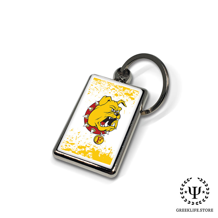 Ferris State University Keychain Rectangular