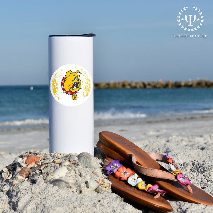 Ferris State University Stainless Steel Skinny Tumbler 20 OZ