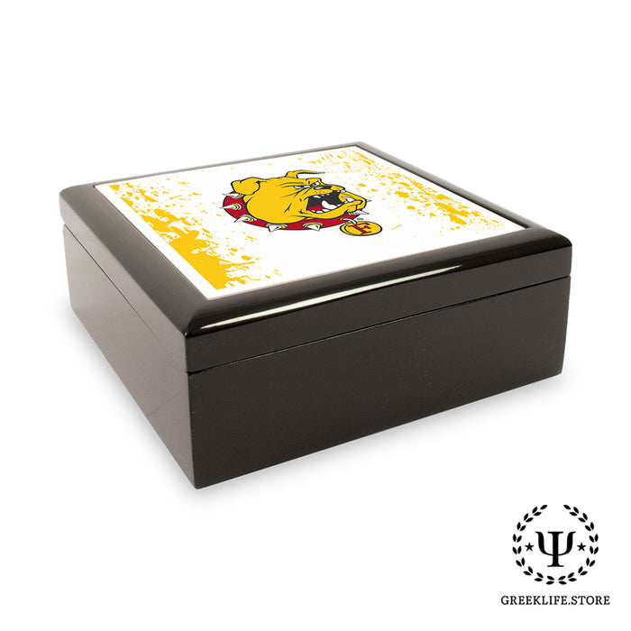 Ferris State University Keepsake Box Wooden