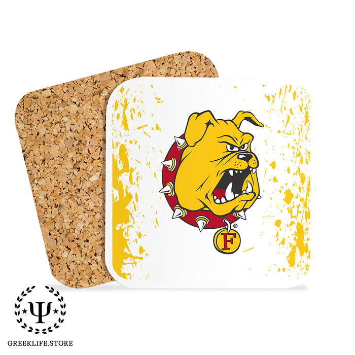 Ferris State University Beverage Coasters Square (Set of 4)