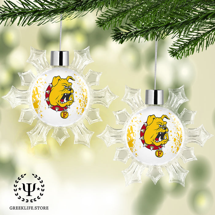 Ferris State University Christmas Ornament - Snowflake