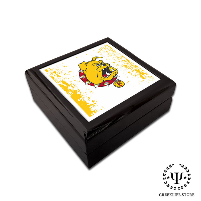 Ferris State University Keepsake Box Wooden