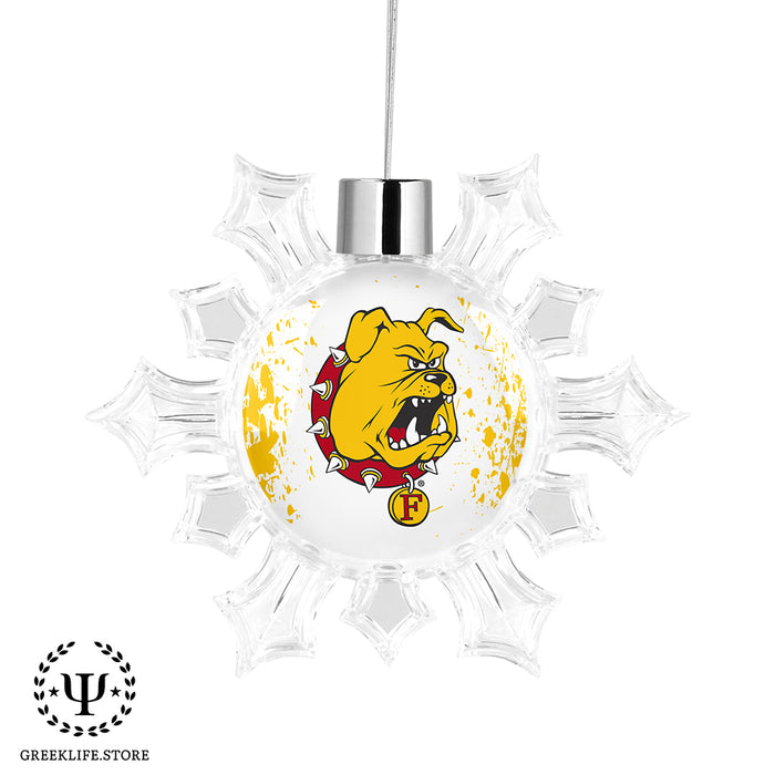 Ferris State University Christmas Ornament - Snowflake