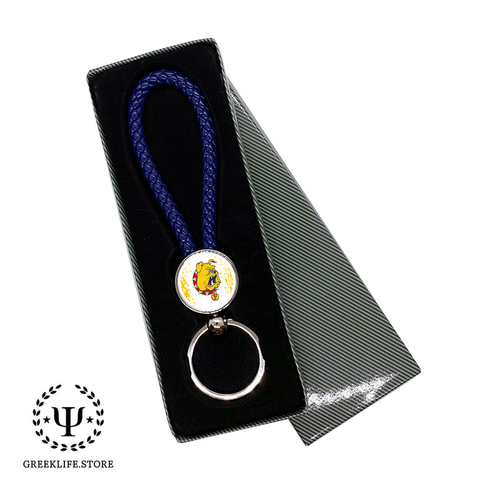 Ferris State University Keychain round