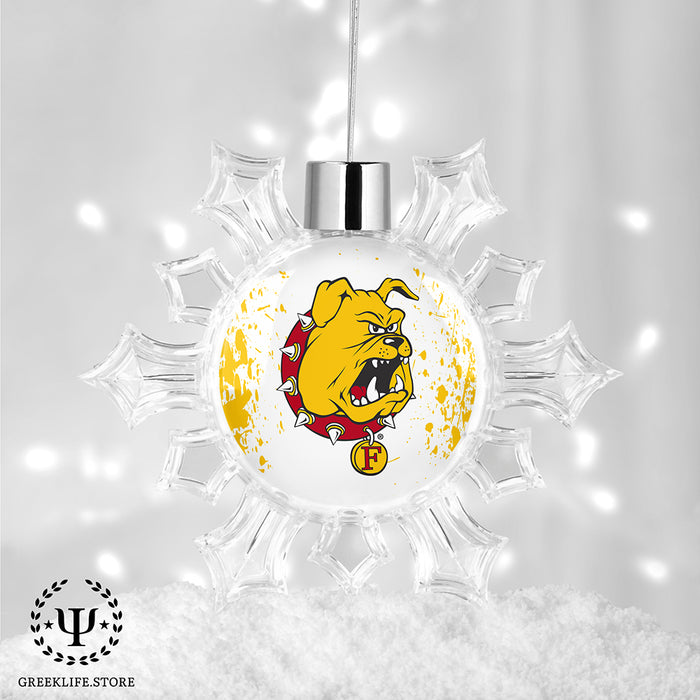 Ferris State University Christmas Ornament - Snowflake