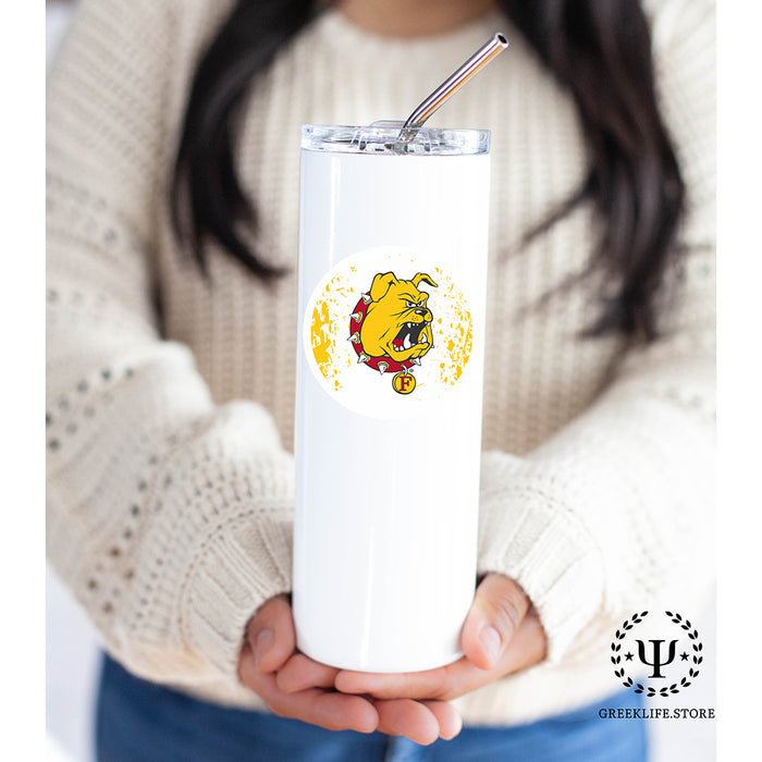 Ferris State University Stainless Steel Skinny Tumbler 20 OZ