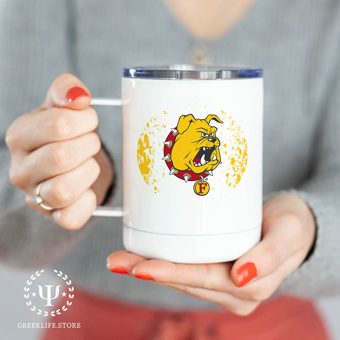 Ferris State University Stainless Steel Travel Mug 13 OZ