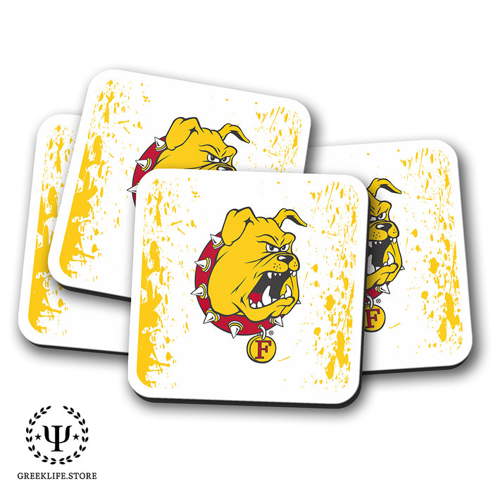 Ferris State University Beverage Coasters Square (Set of 4)