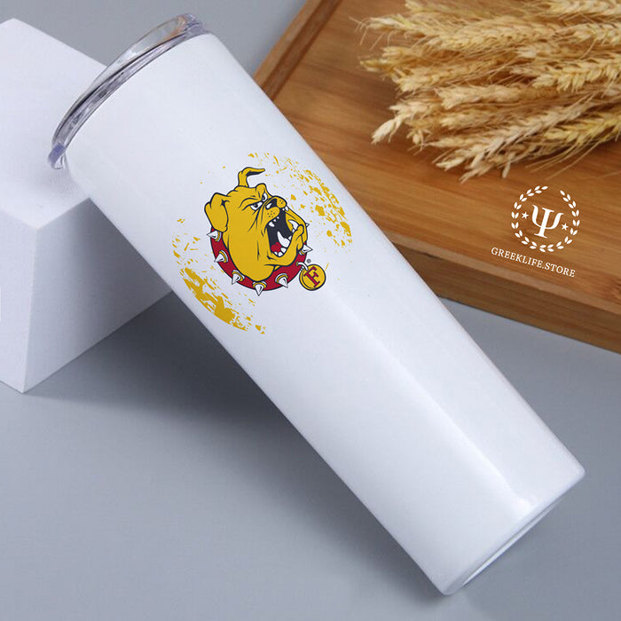 Ferris State University Stainless Steel Skinny Tumbler 20 OZ