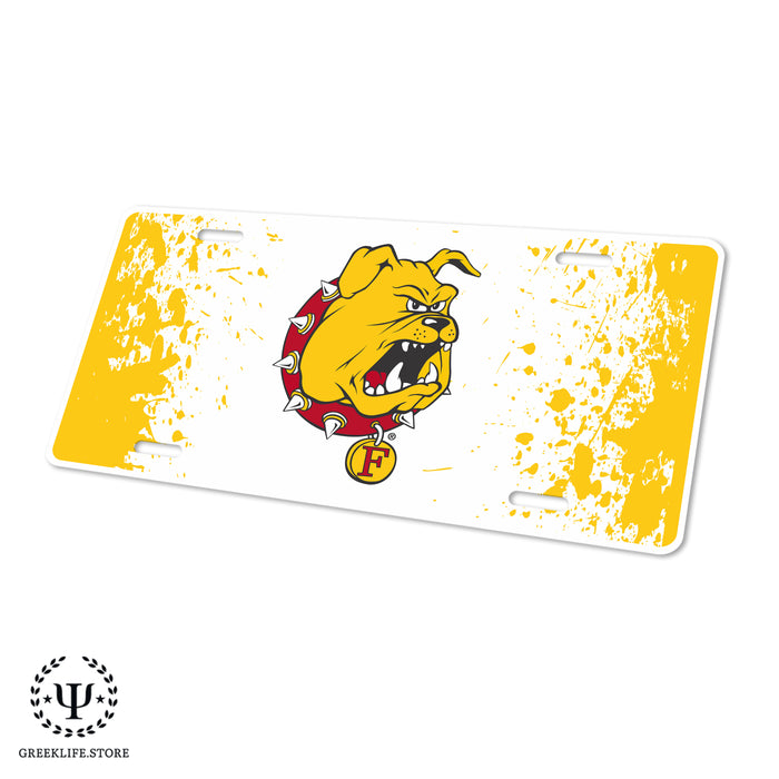 Ferris State University Decorative License Plate