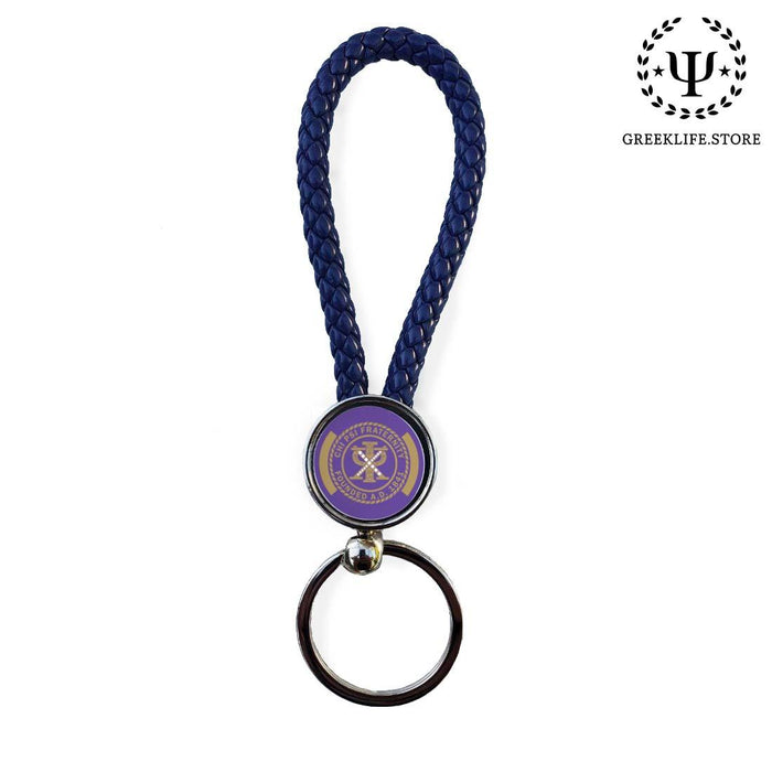 Chi Psi Key Chain Round