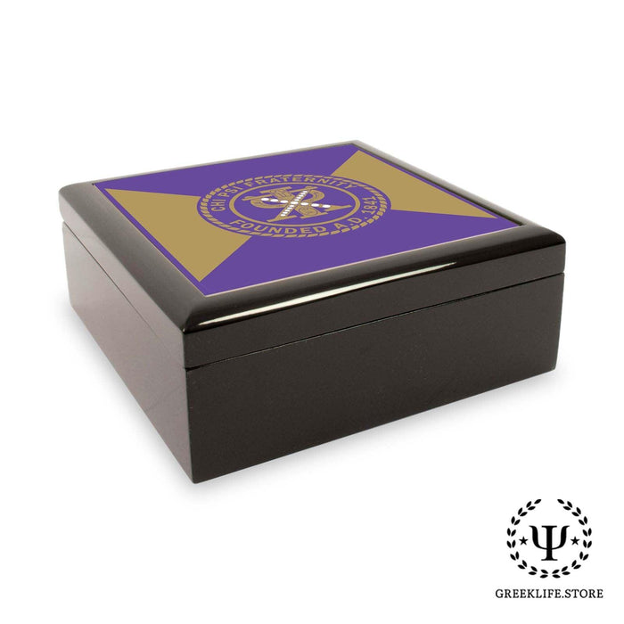 Chi Psi Keepsake Box Wooden