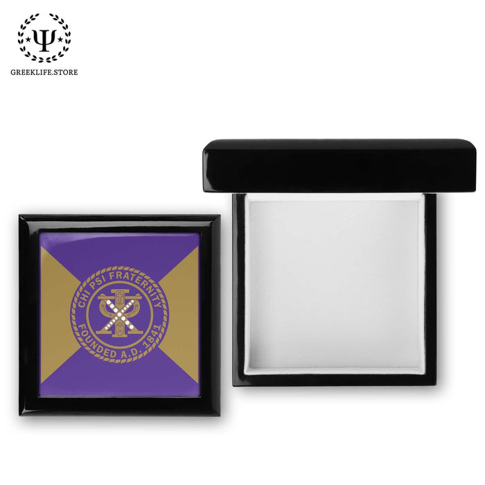 Chi Psi Keepsake Box Wooden