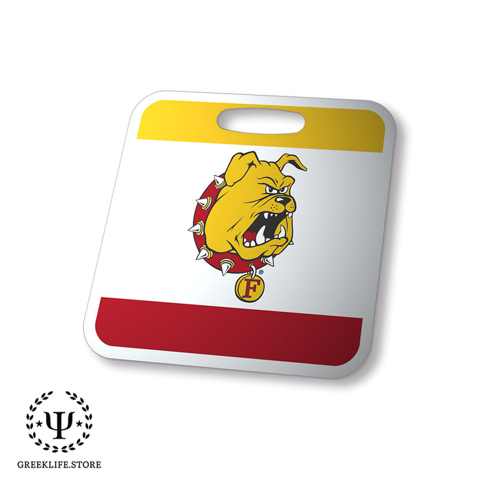 Ferris State University Luggage Bag Tag (square)