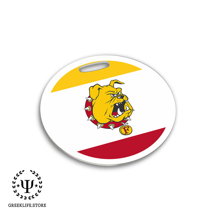 Ferris State University Luggage Bag Tag (round)