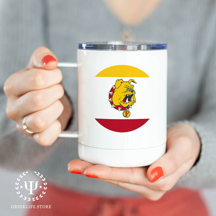 Ferris State University Stainless Steel Travel Mug 13 OZ