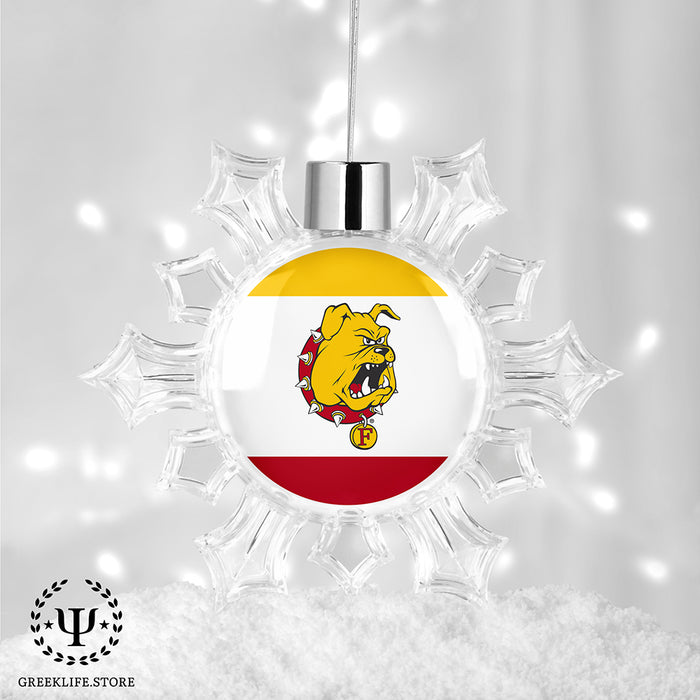 Ferris State University Christmas Ornament - Snowflake