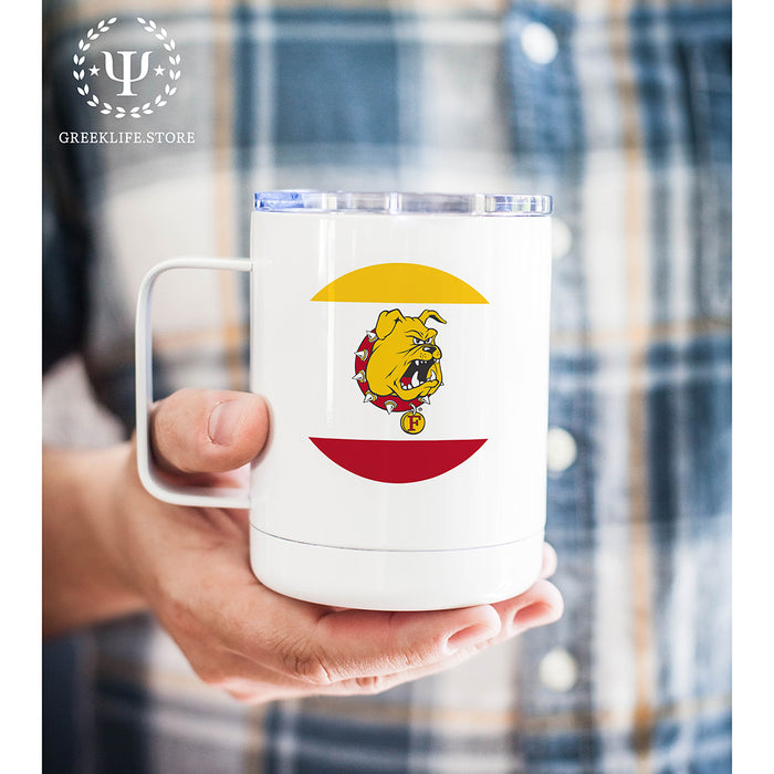 Ferris State University Stainless Steel Travel Mug 13 OZ