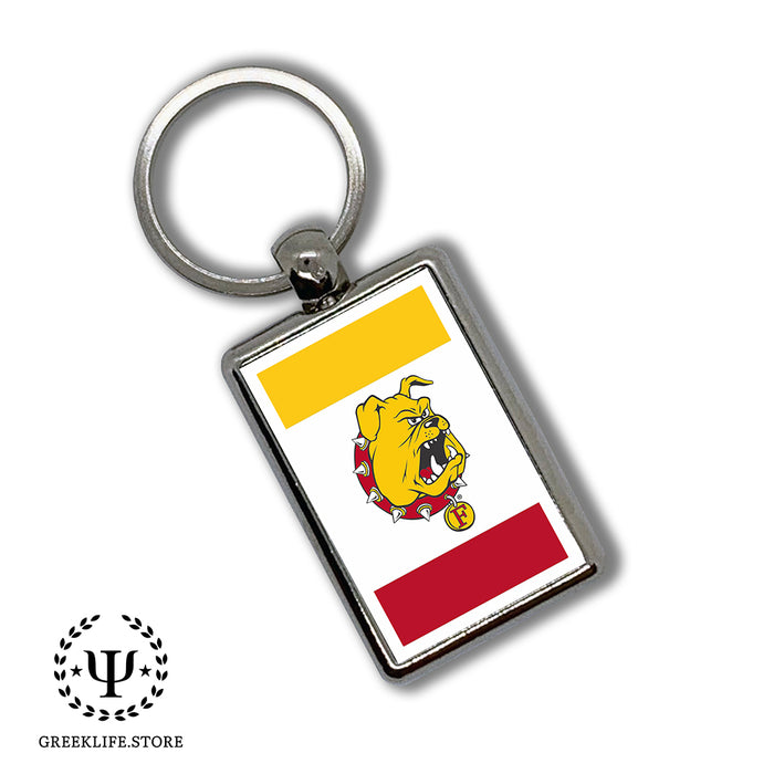 Ferris State University Keychain Rectangular