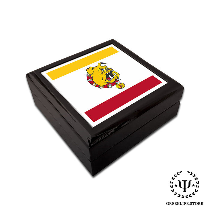 Ferris State University Keepsake Box Wooden
