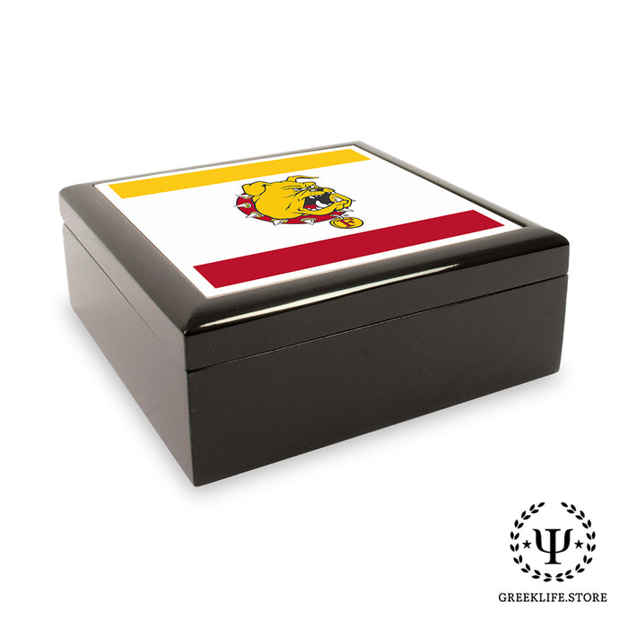 Ferris State University Keepsake Box Wooden