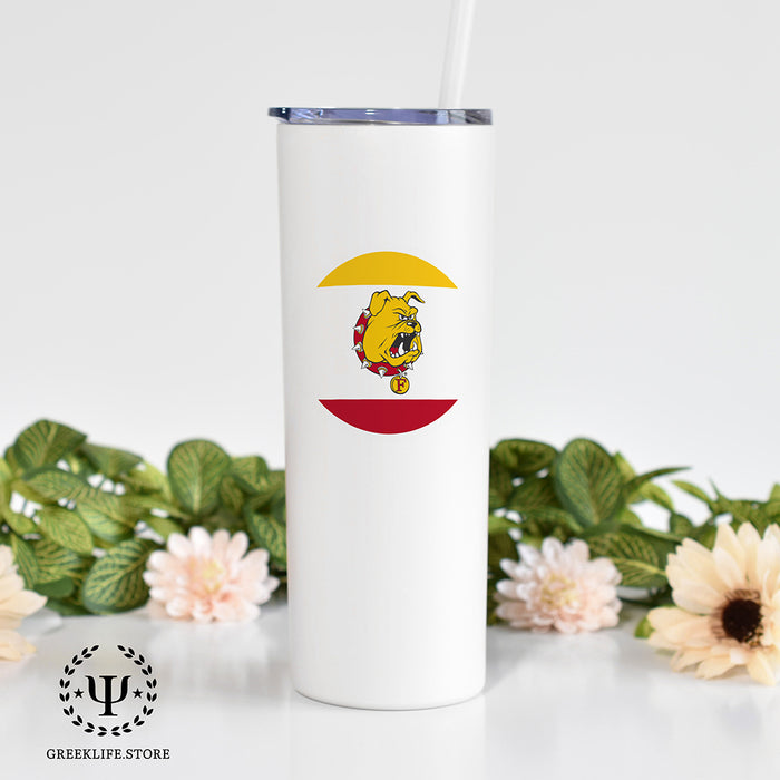 Ferris State University Stainless Steel Skinny Tumbler 20 OZ