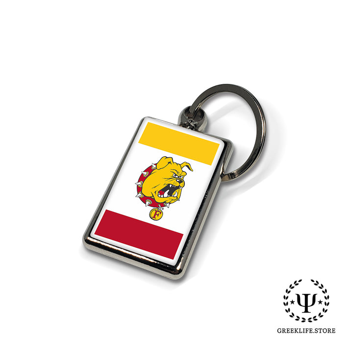 Ferris State University Keychain Rectangular