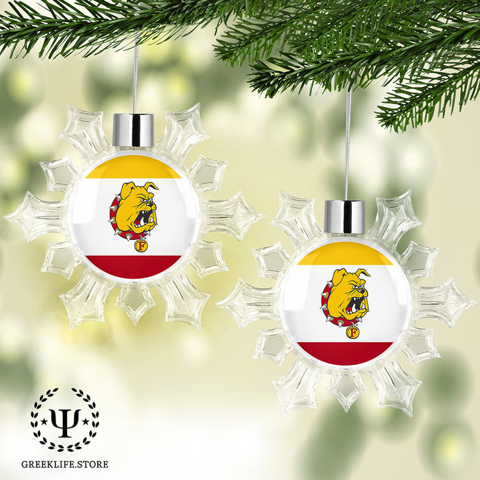 Ferris State University Christmas Ornament - Snowflake