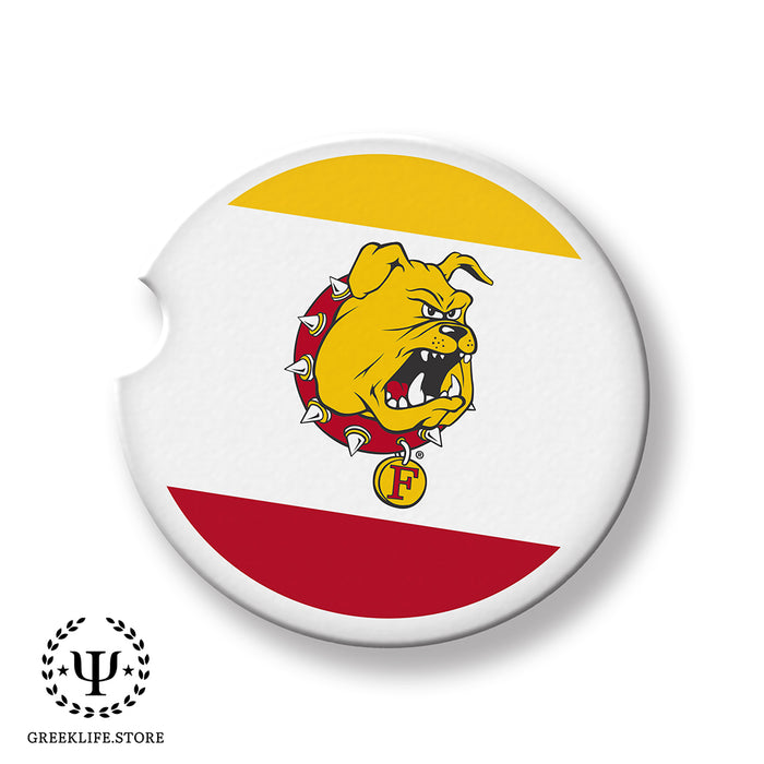 Ferris State University Car Cup Holder Coaster (Set of 2)