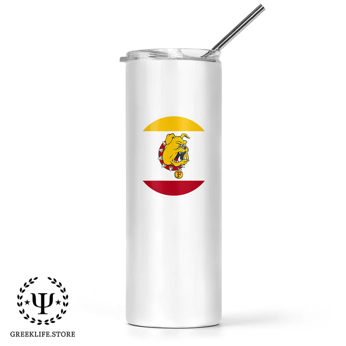 Ferris State University Stainless Steel Skinny Tumbler 20 OZ