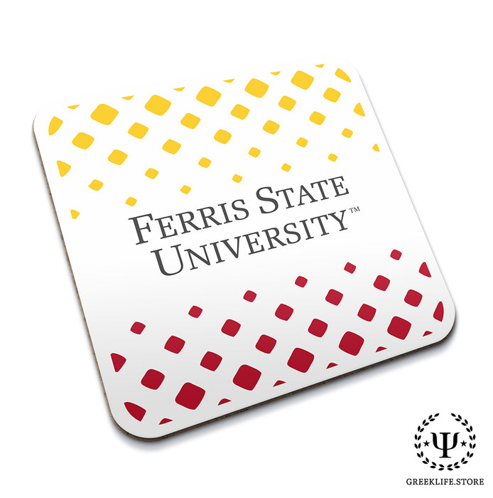 Ferris State University Beverage Coasters Square (Set of 4)