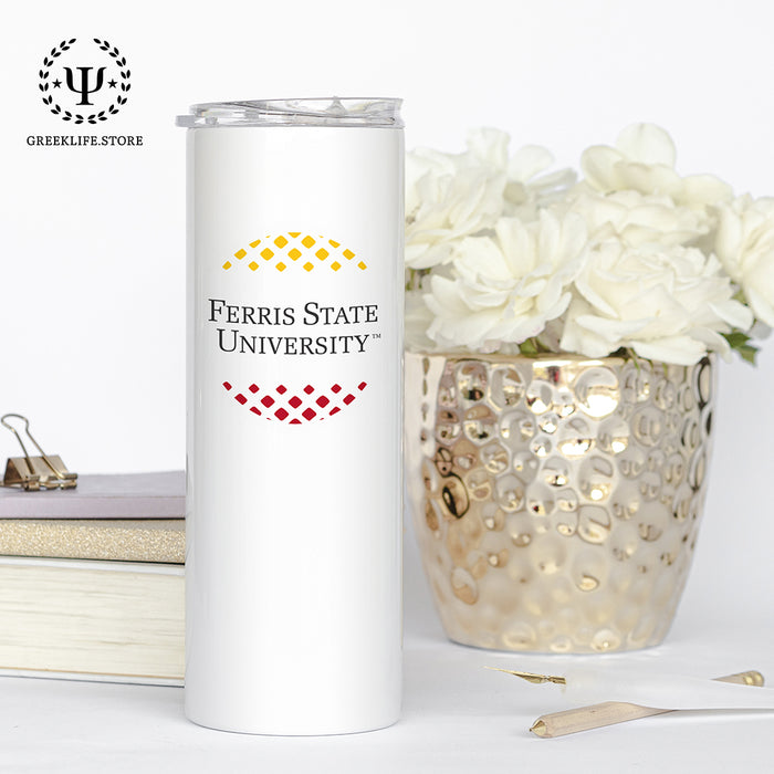 Ferris State University Stainless Steel Skinny Tumbler 20 OZ